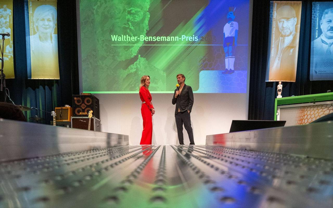 Katrin Müller-Hohenstein und Jürgen Klopp